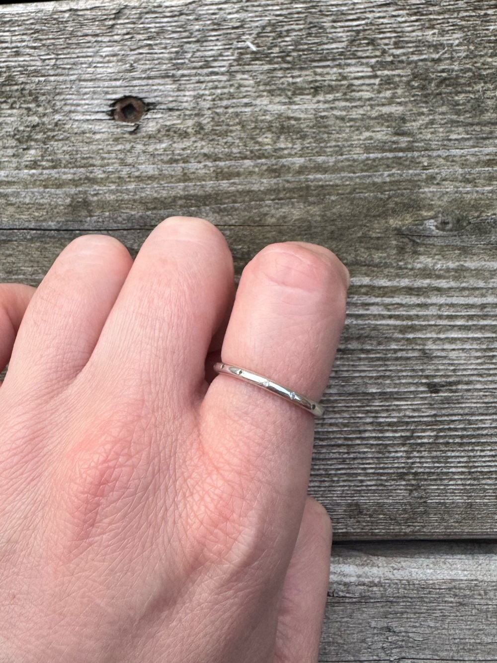 Dainty 925 Sterling Silver Pandora ring